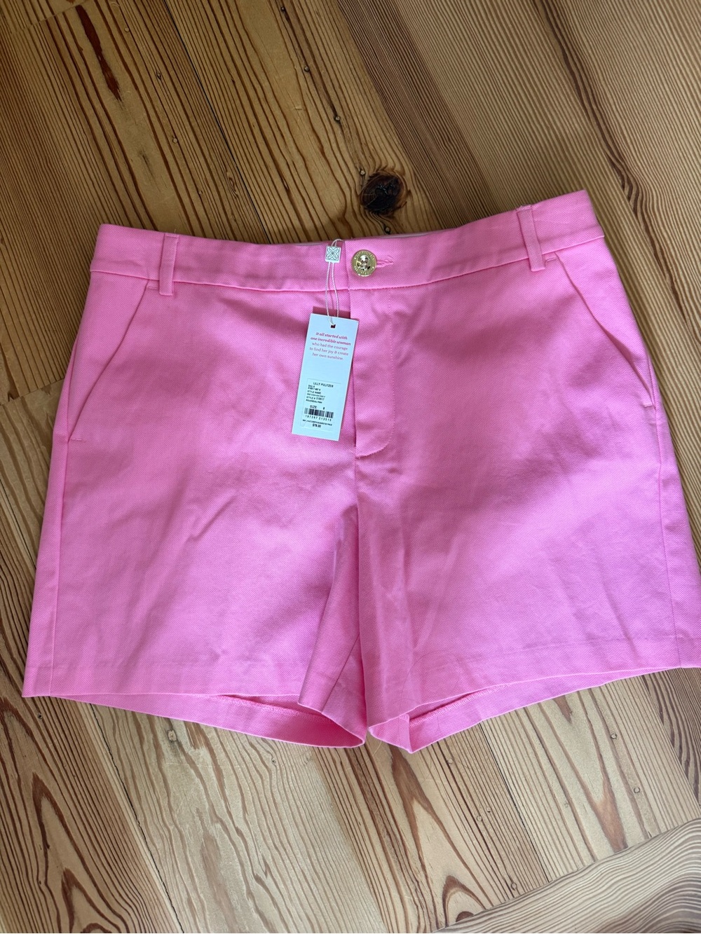 Lilly Pulitzer Gretchen High Rise Short in Rousseau Pink